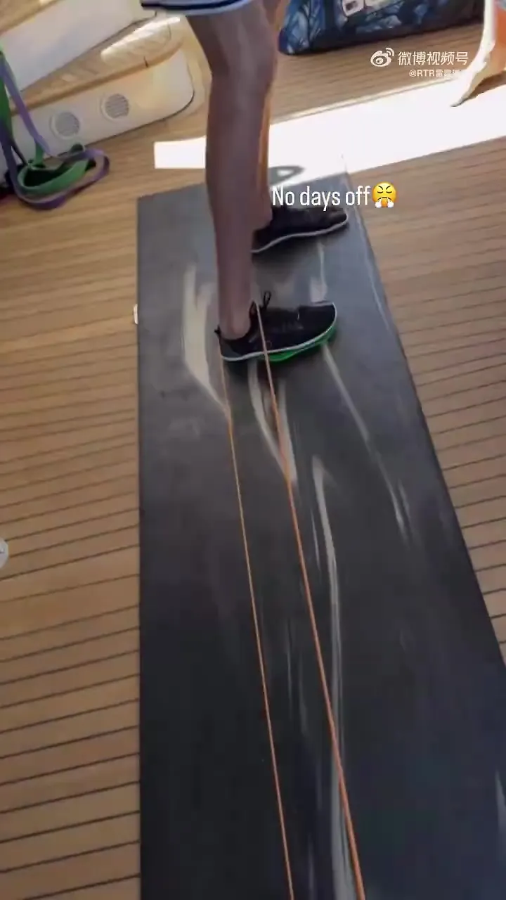 瘦是真的瘦！切特这是在练什么项目？