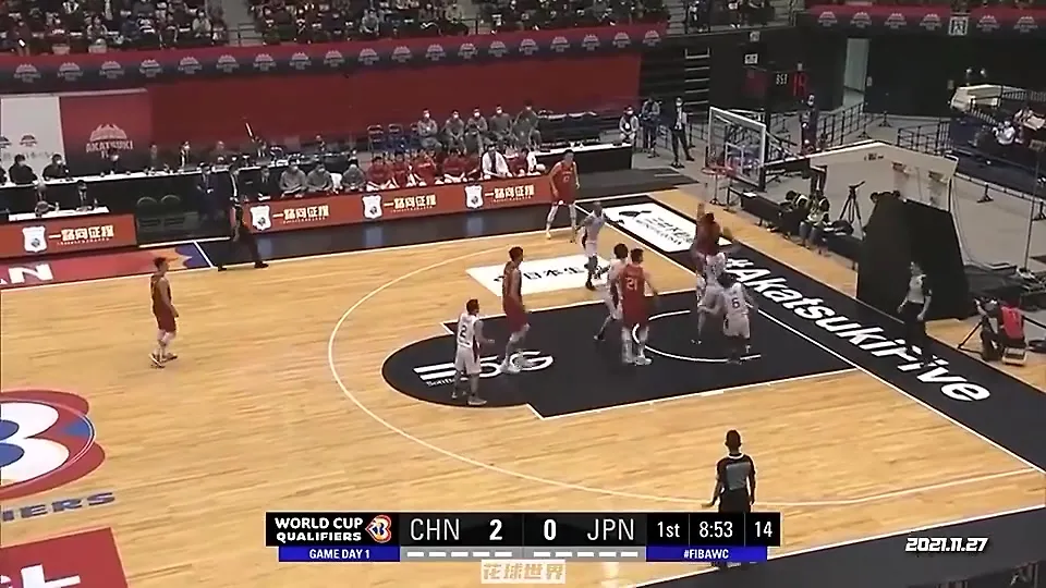 2021年男篮世界杯预选赛，郭艾伦面对日本男篮砍下24分4板！