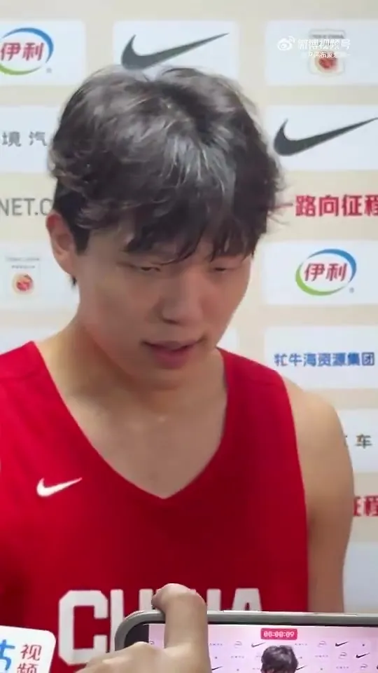 杨瀚森赛前表示：战日本会全力去拼！希望在场上能与队友打出默契