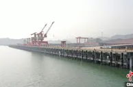 长江上游首个万吨级码头即将开港