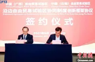 西部陆海新通道沿线省份自贸试验区加强联动发展