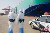 上海口岸边检部门：非接触式检查 保企业通关不延误