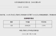 央行28日开展2000亿元14天期逆回购操作