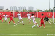 热身赛国足1-0梅州，武磊助攻林良铭破门；蒋光太等3中卫回俱乐部