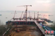 世界首座双层斜拉悬索协作体系大桥开建