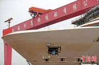 首制大型邮轮主船体贯通全面进入收尾阶段