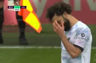 ????离谱踢飞利物浦本赛季英超首粒点球，萨拉赫无奈掩面苦笑...