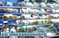 多部门保障秋冬蔬菜供应和价格平稳
