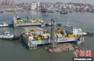 大连湾海底隧道E3管节完成对接 刷新国内跨海沉管安装用时最短纪录