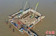 黄茅海大桥桩基完成 助力大湾区形成世界级交通枢纽