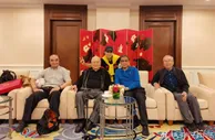 中国足坛泰斗年维泗九十大寿，曾师从于他的徐根宝亲赴北京贺寿