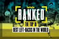 442评目前足坛左后卫TOP10：津琴科第一，特奥第三阿方索第五