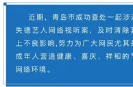 青岛查处一起涉违法失德艺人吴某凡网络视听案