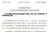 金字火腿被证监会立案调查 涉嫌信息披露违法违规