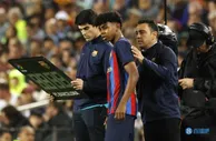 15岁的巴萨小小小将亚马尔在西甲上演首秀..15岁的你在干啥？????