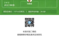 河南vs武汉三镇首发：黄紫昌、高准翼先发，斯坦丘出战韦世豪替补