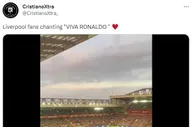 利物浦球迷现场唱C罗赞歌：viva ronaldo？假！进球时间对不上