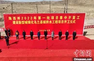 柴达木循环经济试验区2022年首批项目集中开复工