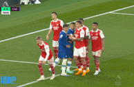 差点4-0！加布里埃尔头球，蒂亚戈-席尔瓦门线解围