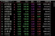 白酒板块走低 多只白酒股大跌