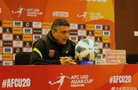 U20国足主帅：这是中国足球所需要的比赛 裁判有点偏向日本队
