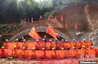 梅龙铁路全线52座隧道逾八成已进洞施工
