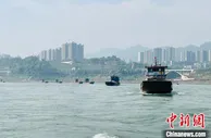 重庆：嘉陵江外省籍货船数量增多 执法部门全力护航