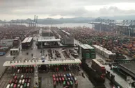 深圳盐田港区恢复正常生产 23艘船舶在港作业
