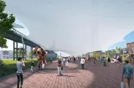 服贸会首钢园区会场进入场馆建设阶段 预计7月底竣工