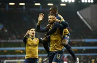 英超-吉鲁进点拉姆塞破门阿森纳2-0维拉暂登榜首