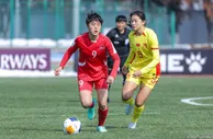 U20亚洲杯-霍悦欣超级世界波救主 中国女足1-1朝鲜