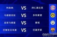 欧冠分析：阿森纳曼城可会师半决赛，巴黎巴萨很难争冠