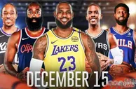 12月15日可交易的10NBA巨星：詹姆斯领衔，哈登乔治西亚卡姆在列