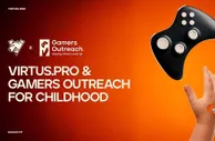 Virtus.pro 与 Gamers Outreach 合作开展筹款活动