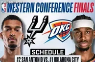NBA西决来了！雷霆VS马刺赛程出炉，亚历山大PK文班亚马巅峰对决