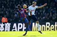 足球赛报：英超-伦敦德比热刺1-0水晶宫 凯恩头球绝杀