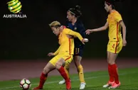 足球赛报：阿尔加夫杯 女足0-2澳大利亚 3连败小组垫底