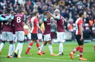 足球赛报：英超-西汉姆3-0南安普敦 阿瑙托维奇梅开二度