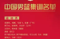 解读男篮20人：时间紧无新人入选 易建联率队冲击世界杯好成绩