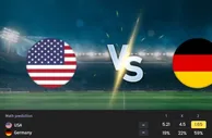 德国八连胜剑指世界杯！东道主美国迎最强试金石，客胜数据释放高回报信号？