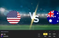 东道主火力全开冲击提前出线！美国激战澳洲黑马，进球大战蕴藏高回报机会？