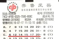 他居然有"超前"中奖号码还中了双色球大奖