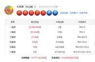 大乐透2注1000万奖池近25亿