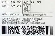 北京“守号派”传人6元复式小单击中大乐透614万