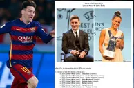 FIFA疑似提前泄密梅西夺得金球
