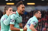 英超-阿森纳2-1伯恩茅斯17场不败 奥巴梅扬破门制胜