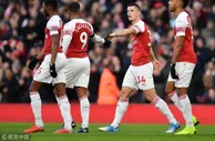 足球赛报：英超-阿森纳4-1大胜富勒姆 奥巴梅扬进球领跑射手榜