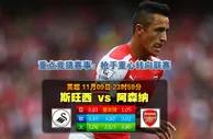 英超波胆：史雲斯 vs 阿仙奴