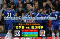 【富博】12月26日20:45 英超 切尔西VS西汉姆 