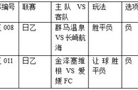 过关2串1：长崎航海争胜 金泽让球难赢